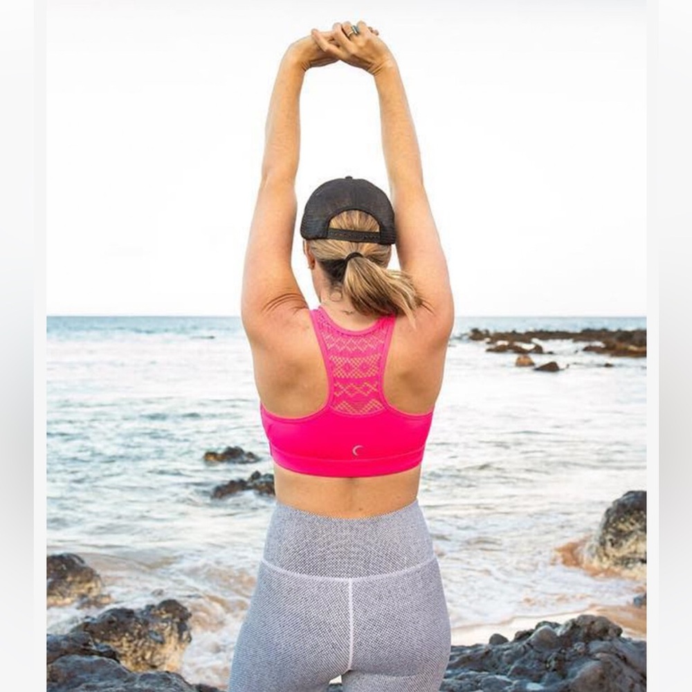 Zyia Active NWT Hot Pink Bomber Bra Small